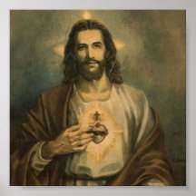 Sacré-Coeur Jesus Posters