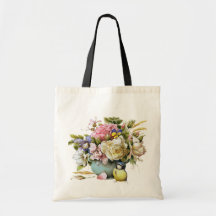 Sacs floraux vintages de voyage