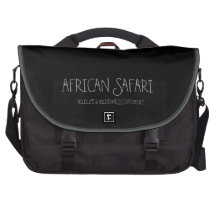 Safari africain : Faune et région sauvage Sac Ordinateurs Portables