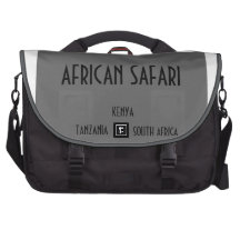 Safari gris sac pour ordinateur portable