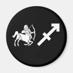 Sagittaire avec le symbole aimant pour réfrigérateur