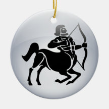 Sagittaire de zodiaque décoration de noël