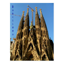 Sagrada Familia Carte Postale