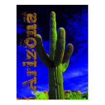 Saguaro puissant (118), Arizona Cartes Postales