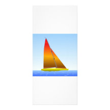 Sailing Boat - Voilier (03) Carte Double