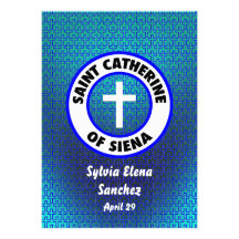 Saint Catherine d'invitation de Sienne