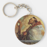 Saint dans l'extase par Guardi Francesco Porte-clef