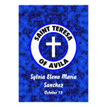 Saint Teresa d'invitation d'Avila