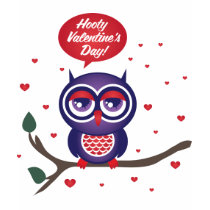 Saint-Valentin de Hooty T-shirts