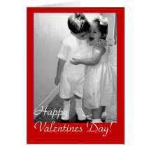 Saint Valentin heureux vintage ! - Customisé Cartes