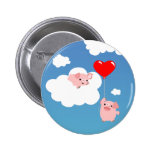 Saint-Valentin : Les ailes de l'insigne de bouton  badges publicitaires