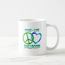 SALLE DE BAL d'amour de paix Tasse