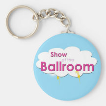 Salle de bal Keychain Porte-clef