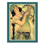 Salome par art Nouveau de ~ d'Alphonse Mucha Cartes Postales