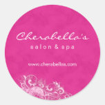 Salon Spa het Roze & Witte Suède van de Sticker