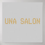 SALON UNA AFDRUK