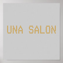 SALON UNA AFDRUK