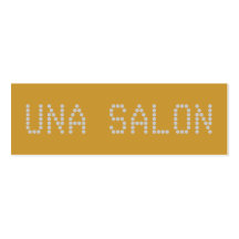 SALON UNA VISITEKAARTJE