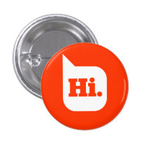 Salut bouton badges avec agrafe