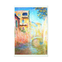 Salut Claude Monet de della de Rio Toile Tendue Sur Châssis