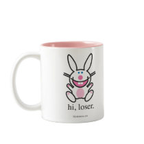 Salut perdant tasse à café