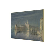 Salut Santa Maria Della, Venise, clair de lune, 18 Toile Tendue