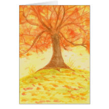 Salutations d'automne cartes