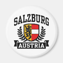 Salzbourg Autriche Magnets Pour Réfrigérateur