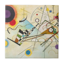 Samenstelling VIII van Kandinsky Tegel Geboortetegeltjes