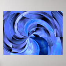 Samenvatting van de Kunst van de Blauw van de bloe Print