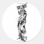 Samenwerking van Jon van Lil de "door Jim Mahfood  Sticker