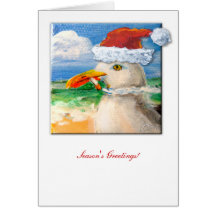 Sammy la carte de tabagisme de mouette de chapeau 