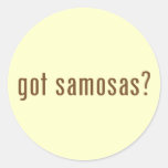 samosas obtenus ? adhésifs
