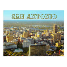 San Antonio, Texas - LuchtUitzicht Wenskaart