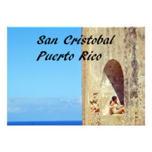San Cristobal Porto Rico Invitations Personnalisées