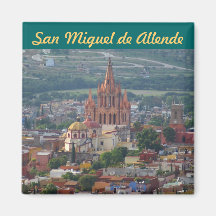 San Miguel de Allende 1 Aimants Pour Réfrigérateur
