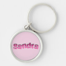 SANDRA, pour Sandra Porte-clefs