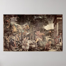 Sandro Botticelli - la jeunesse de Moïse Poster