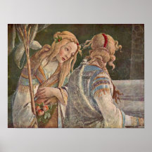 Sandro Botticelli - la jeunesse de MosesDetail Affiches