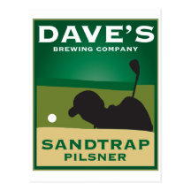 Sandtrap Pilsner de Dave Cartes Postales
