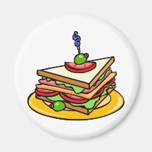 Sandwich Magnets Pour Réfrigérateur