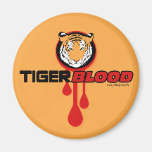 Sang de tigre magnets pour réfrigérateur