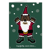 santa klauwen kaart