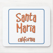 Santa Maria la Californie BlueBox Tapis De Souris