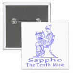 Sappho: De tiende Muse Speld Button