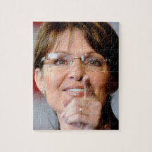 Sarah Palin dirigeant la photographie Puzzle