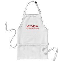 Sarcasme Tablier