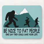Sasquatch drôle tapis de souris