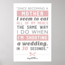 Satire de magasin - humour pour des photographes posters
