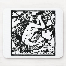 satyres tapis de souris